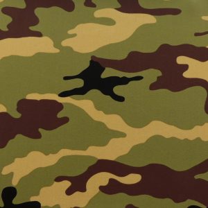 Camouflage pattern in green black